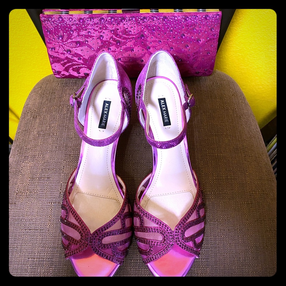 BOGO Glam Heel & Clutch Set